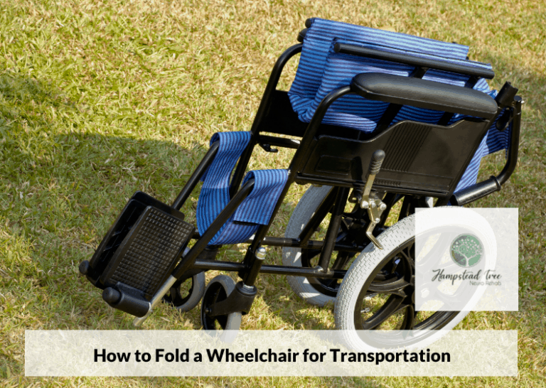 How to Fold a Wheelchair for Transportation Occupational Therapy Blog